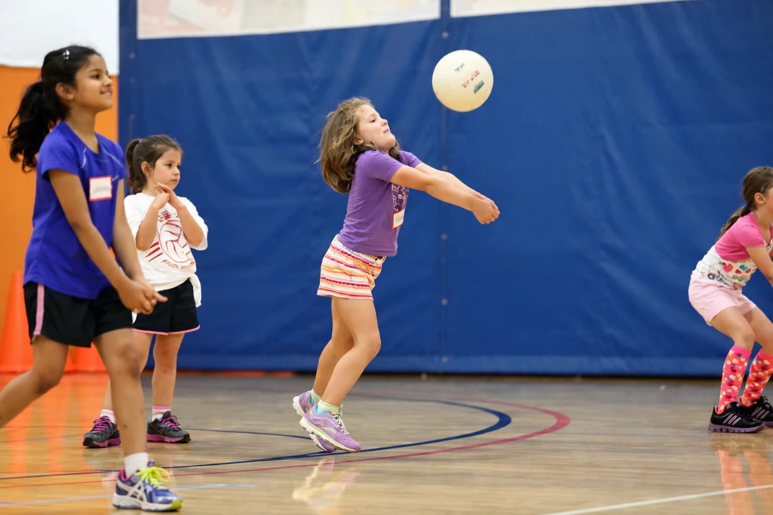 VISION School Programs — coaches working with students